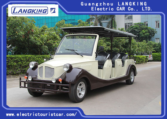 China Carro do carrinho de golfe de 8 pessoas com Baskte/carros clássicos bondes para o parque/hotel fornecedor