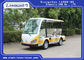 Ônibus de excursão Sightseeing bonde de China do ônibus do carrinho de golfe branco de /Yellow 8 Seater mini fornecedor