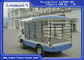 Carros azuis/brancos do carrinho de golfe de 2 Seater do CAD 48V 5KW da companhia de eletricidade com caixa da carga fornecedor