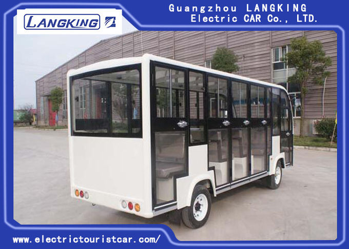 Camioneta expresso elétrica espaçoso de 23 assentos para atrações turísticas Máximo Velocidade 28m/h 0