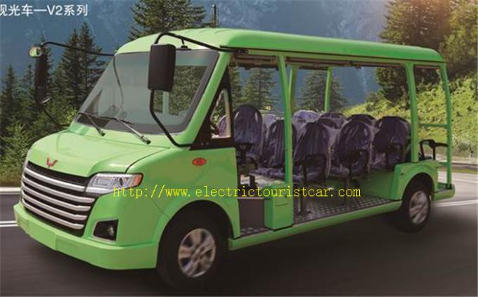 Ônibus Sightseeing bonde de 18 assentos, camioneta expresso de escola com portas 30 km/h 0