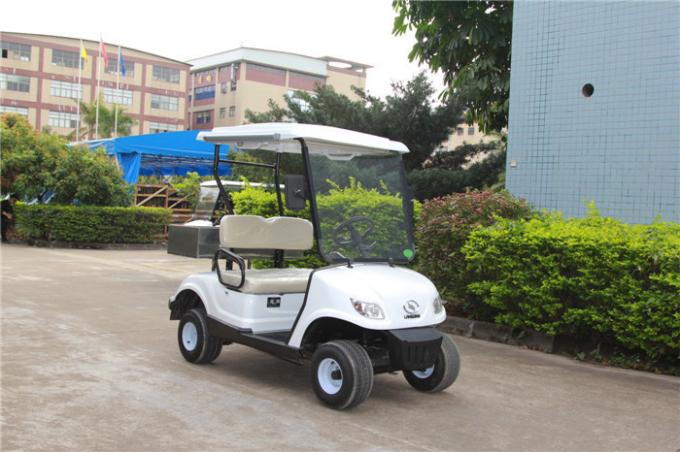 2 mini carrinhos de golfe bondes da pessoa com luz/motorizaram o carrinho do golfe com caixa da carga 0