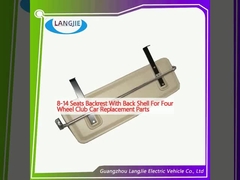 8-14 Assentos Encosto de costas com casca traseira para peças de reposição de automóveis do clube de quatro rodas