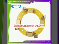 Peças e acessórios para carros de clube 3.3kw Carbon Brush Frame For Yamaha Golf Cart Parts