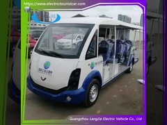 Fabricação de 14 lugares Transporte elétrico Vans Turismo Carro Minibus chinês Para hotel