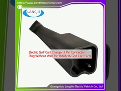 Carregador Elétrico de Carrinho de Golfe 3 Pins Conector Plug Sem Fio para YAMAHA Carrinho de Golfe Peças
