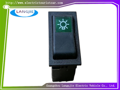 Interruptor de luz Material plástico carro de golfe Marshell e peças de carro de turismo