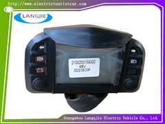 Autocarro Elétrico LVTONG Material Plástico Preto Partes de Display de 48 V