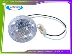 Acessório frontal de luz pequena de 12 V adequado para Ezgo/Txt/LVTONG carro de golfe elétrico de quatro rodas