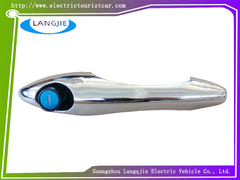 Porta de fechaduras de porta Chrome revestido de prata preto LVTONG Tour Bus Acessórios