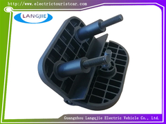 Passeios turísticos Car Power Box Door Hinge LVTONG Ferro Preto Quadrado Armadilha Redonda Acessório