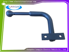 Espelho retrovisor em forma de bola fixa de pescoço de cisne