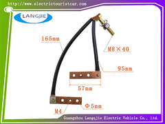 O fio de cobre do pincel de carbono do motor elétrico é usado para os componentes do carrinho de golfe EZGO e do carrinho turístico