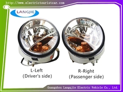 Faróis de Carro Elétrico para Passeio Turístico, Faróis de Seta para Carro de Patrulha Marshall, Acessórios Universais