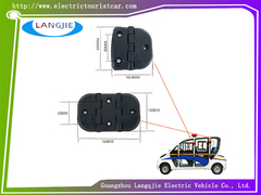 Acessórios para Veículo Elétrico de Patrulha de Quatro Rodas LVTONG Dobradiças de Porta com Vidro