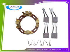 Partes de suportes de escovas de carbono para motores elétricos para veículos de turismo e patrulha elétricos LVTONG