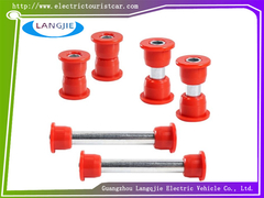 Automóvel de clube Frente e traseira de chapa de aço Liner Suspensão Gancho e Loop Adequado para carrinhos de golfe