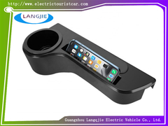 Descanso de Braço Traseiro para Carrinho de Golfe com Porta-Copos e Suporte para Telefone