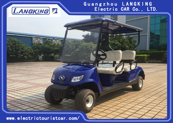 China Abasteça o tipo carrinho de golfe bonde legal 48V/3KW de 4 passageiros da rua branca com cesta fornecedor