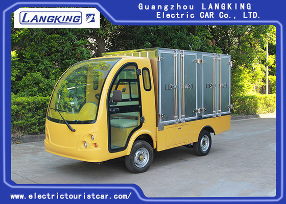 China 2 passageiros Golf o carro do alimento que carrega 900kgs/carro de frete bonde com a porta fornecedor
