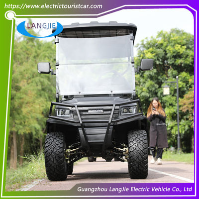 Bom preço. Motor AC 4 lugares Carro de Golf Elétrico Cor Customizado Carros de Golf de Caça Velocidade máxima 40km/h on-line