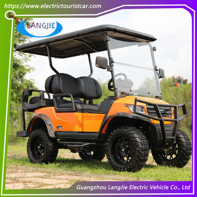 Bom preço. Carrinho de golfe elétrico de 4 rodas 48V AC Motor Opção de cor Carro do clube para campo de golfe do parque on-line