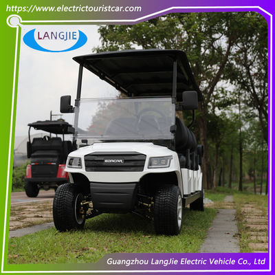 Bom preço. Cor Branca 48V 5KW AC Motor Carros Elétricos de Golf Com 8 Assentos Fácil de Operar on-line