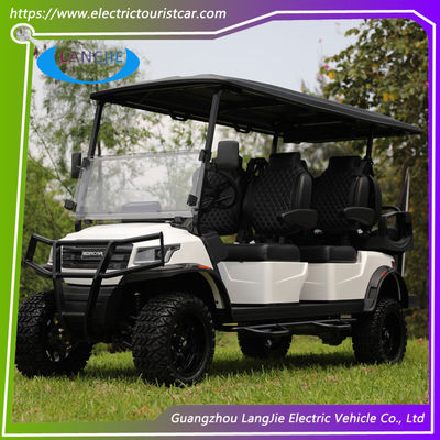 Bom preço. 6 passageiros Carro de Caça Elétrico Mini Bus Alimentado a Bateria Com Sistema AC de 48 V on-line