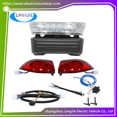 Bom preço. Clubcar Precedent Pioneer liderou o sinal de luz de luxo com luz de giro, carrinho de golfe de feixe alto 48V on-line