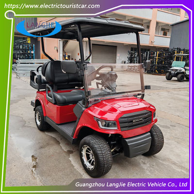 Bom preço. Carro turístico elétrico de 4 lugares com motor AC de 5 kW para carrinho do clube de golfe e mini-ônibus on-line