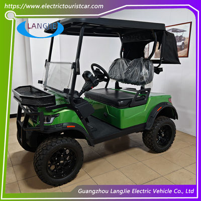 Bom preço. Carrinho de golfe elétrico de 4 rodas de 48 V com motor AC de 2 lugares Carro elétrico para carro de resort on-line