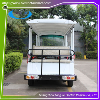 Bom preço. 14 lugares Veículos elétricos de baixa velocidade AC 72V 7.5KW Carrinho de golfe elétrico de quatro rodas para carro de resort on-line