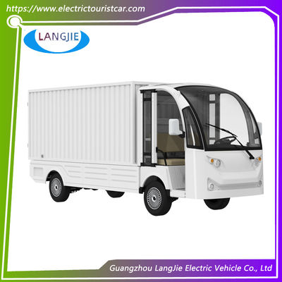 Bom preço. Veículos elétricos de transporte para 2 pessoas Carrinho de entrega elétrico de 72 V com caixa fechada on-line