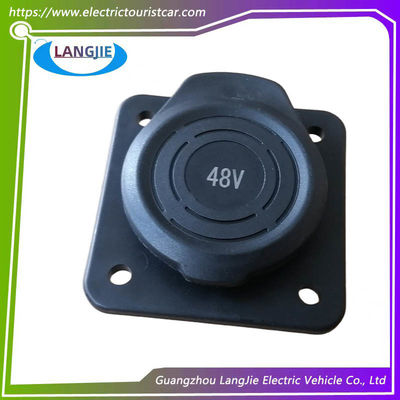 Bom preço. LVTONG Carro Elétrico de Turismo Carro de Patrulha Soquete de Carregamento 48V on-line