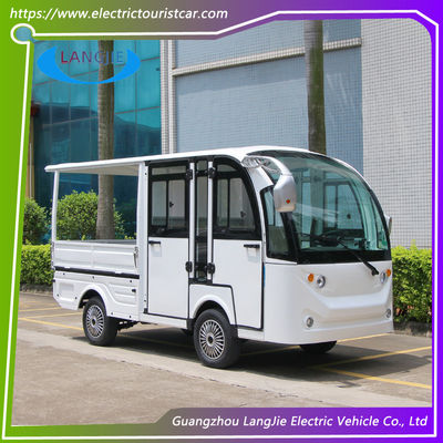 Bom preço. Aeroporto Carro de carga elétrico de 5 lugares Carro elétrico de 48 V motor AC com teto para estacionamento on-line