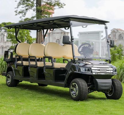 Bom preço. 8 Seats Electric Golf Cart With 48V Battery And 30% Gradeability For Golf Courses And Tourist Resorts on-line