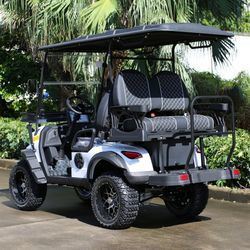 Bom preço. Electric Golf Cart with 14-inch Off-road Tires Q235 High-strength Chassis and 10-inch Multimedia Display on-line
