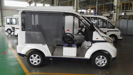 O carro-patrulha bonde de baixa velocidade 2+3 assenta o elevado desempenho do carrinho de golfe de 5 passageiros