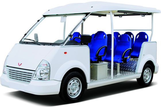Ônibus Elétrico 11 Lugares a Bateria Mini Ônibus Ideal para Hotéis, Pontos Turísticos, Escolas e Patrulha de Segurança Pública
