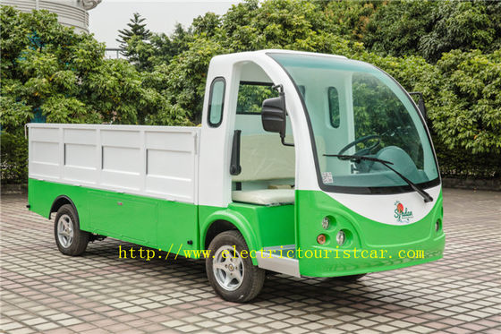 Carrinho de bagagem elétrico de 2 lugares Motor AC para hotel Esponja 48v/5kw Com assentos de couro artificial