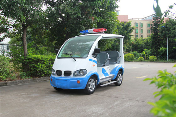 Carro bonde azul/branco do golfe com assentos do vidro de fibra 4 de Toplight para o recurso