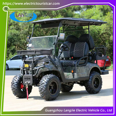 Carro de caça legal de rua de 4 lugares com motor AC Mini Carros de golfe elétricos chineses