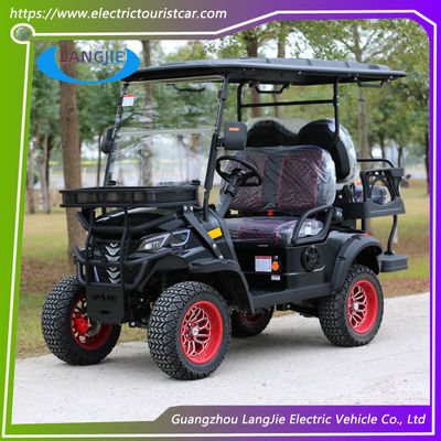 Motor de 4 lugares 48V AC personalizável Quatro rodas Carrinho de golfe elétrico Bateria de energia com CE