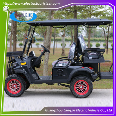 A China produz carrinhos elétricos de golfe de 4 lugares e buggy elétrico de golfe para o resort