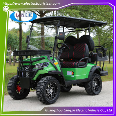 Novo Design Opção de cor Carrinhos de golfe elétricos 4 lugares 48V Carro Elétrico Clube Carro Verde Energia