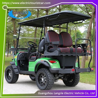 Novo Design Opção de cor Carrinhos de golfe elétricos 4 lugares 48V Carro Elétrico Clube Carro Verde Energia