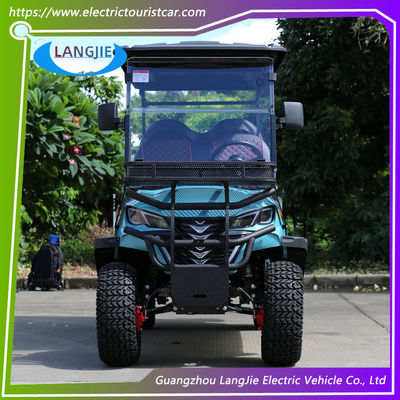 Off-road 6 lugares carro de golfe elétrico com motor AC de 48V / 5KW para atividades ao ar livre