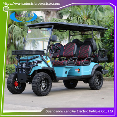 Carrinho de caça elétrico off-road de alto desempenho de 5 kW AC Carrinho de golfe de 6 lugares