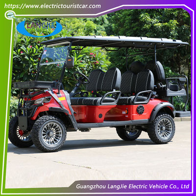 Mini 4 + 2 assentos Carrinho Elétrico de Clube de Golfe Carrinho Elétrico de Carrinho Elétrico Acionado por Bateria com CE