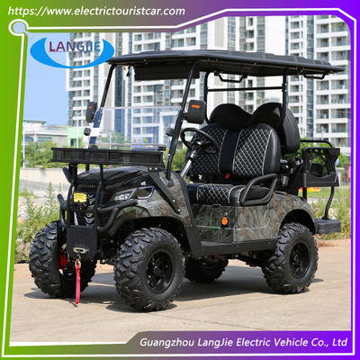 Automóvel elétrico personalizável de 4 lugares Clube Automóvel Mini Off Road Caça Carrinho Elétrico de Golfe CE